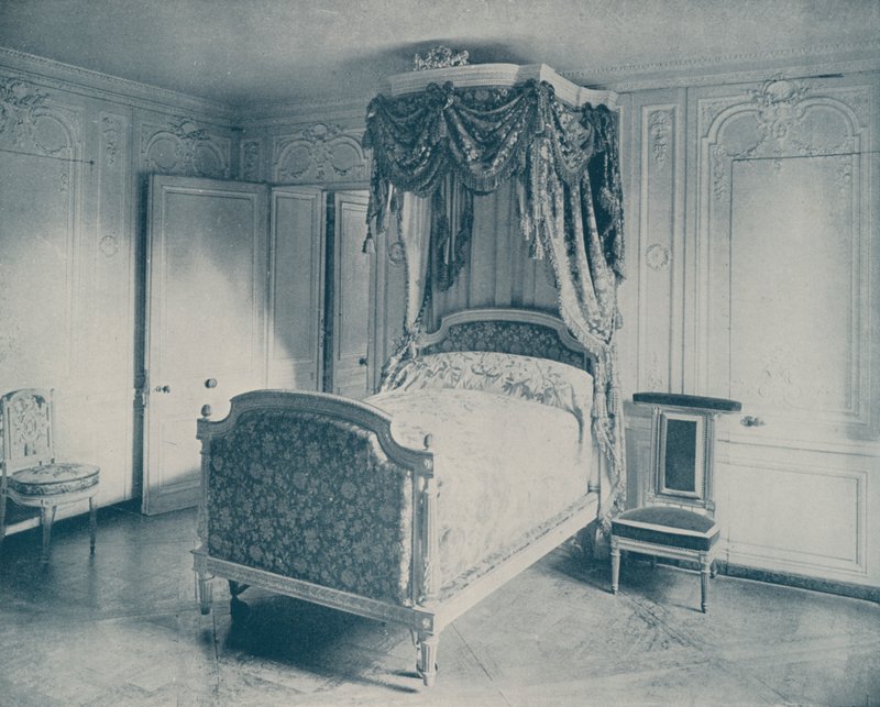 Marie Antoinetten sänky, Versailles (m/v kuva) tekijältä French Photographer