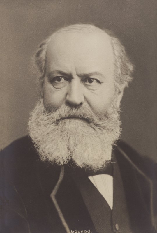 Charles Gounod, ranskalainen säveltäjä (1818-1893) tekijältä French Photographer