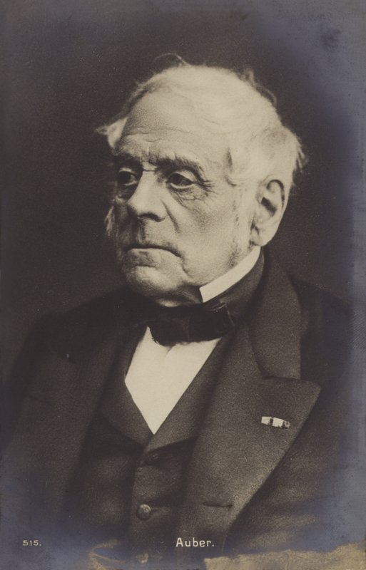 Daniel Auber, ranskalainen säveltäjä (1782-1871) tekijältä French Photographer