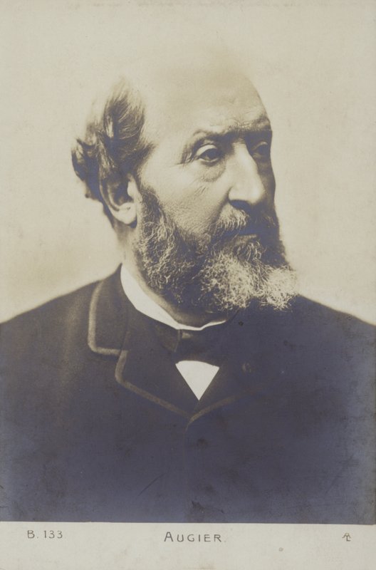 Emile Augier (1820-1889), ranskalainen näytelmäkirjailija tekijältä French Photographer