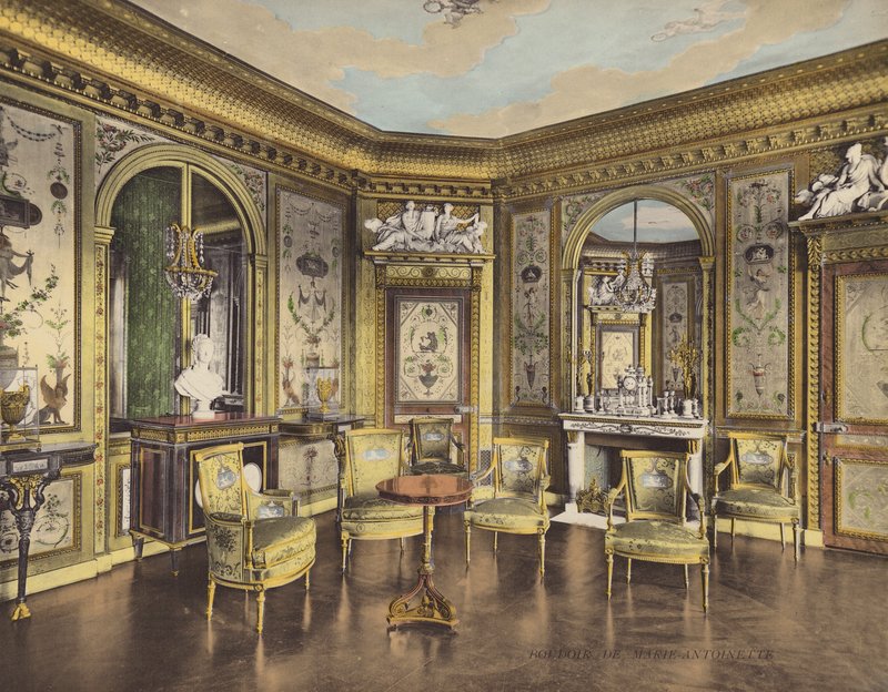 Fontainebleau: Marie-Antoinetten budoaari (värikuva) tekijältä French Photographer