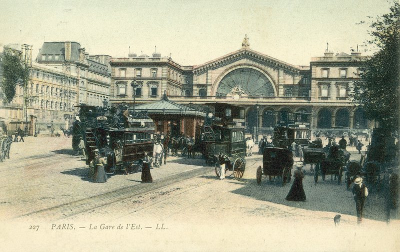 Gare de Paris-Est, Pariisi (värikuva) tekijältä French Photographer