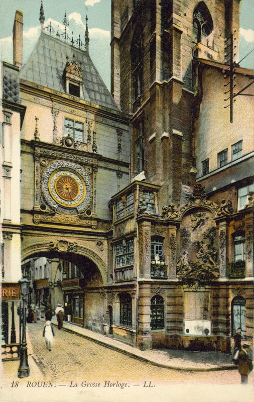 Gros Horloge, Rouen (värikuva) tekijältä French Photographer