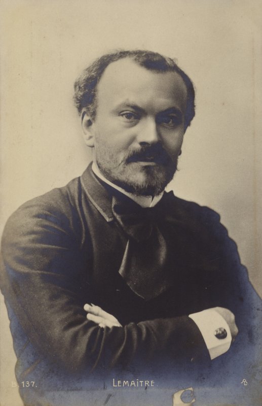 Jules Lemaitre (1853-1914), ranskalainen kriitikko ja näytelmäkirjailija. tekijältä French Photographer