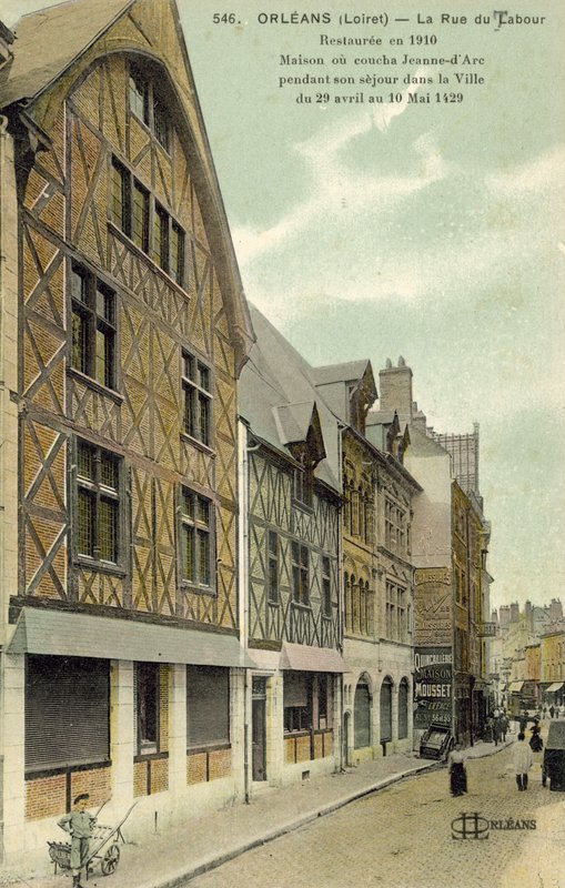 La Rue de Labour, Orleans (värikuva) tekijältä French Photographer