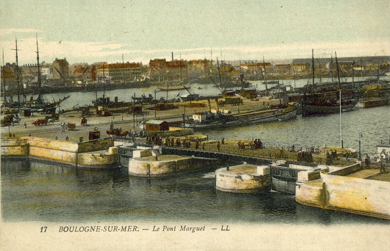 Pont Marguet, Boulogne-sur-Mer (värikuva) tekijältä French Photographer