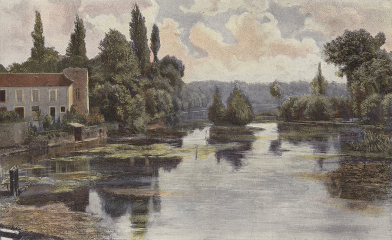 Montigny-sur-Loing, Loingin pankit tekijältä French Photographer