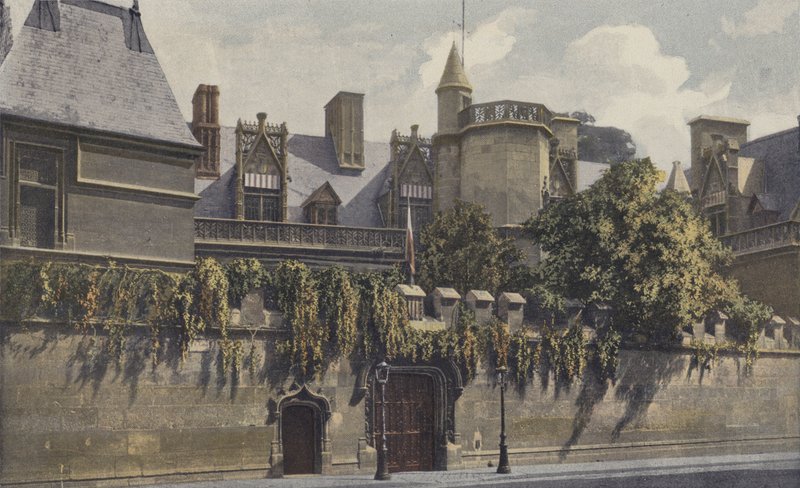 Pariisi, Hotel de Cluny, museon sisäänkäynti tekijältä French Photographer