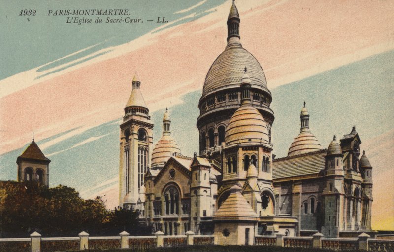 Pariisi, Montmartre, Pyhän Sydämen kirkko tekijältä French Photographer