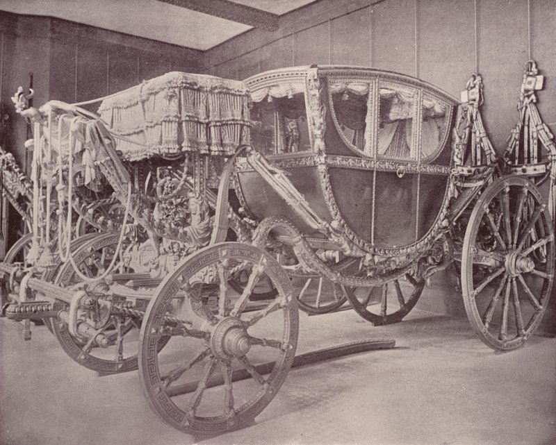 Pariisi: Royal Carriage, Musee Cluny (m/w kuva) tekijältä French Photographer