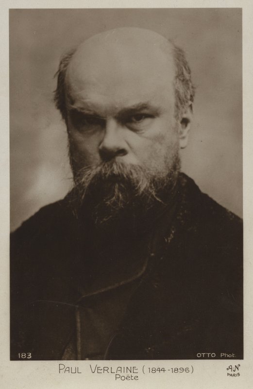 Paul Verlaine, ranskalainen runoilija tekijältä French Photographer