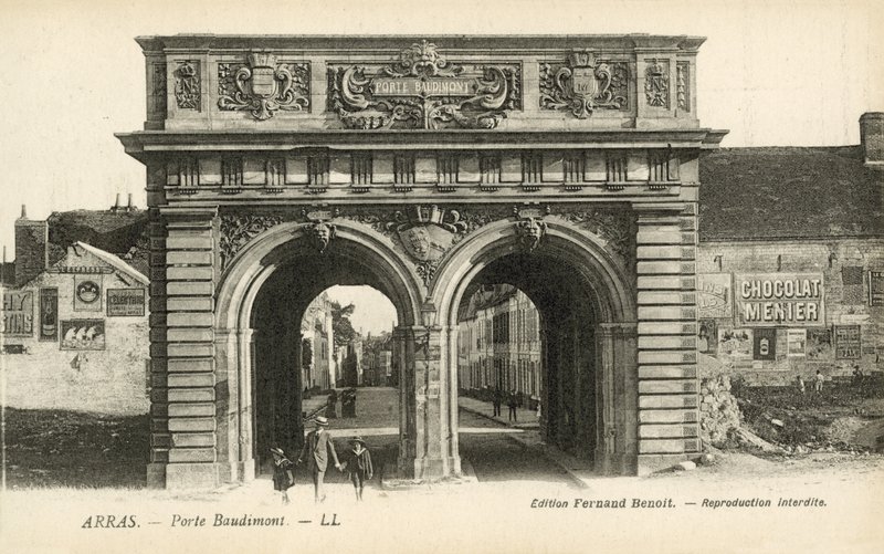Baudimont Gate, Arras (m/w kuva) tekijältä French Photographer