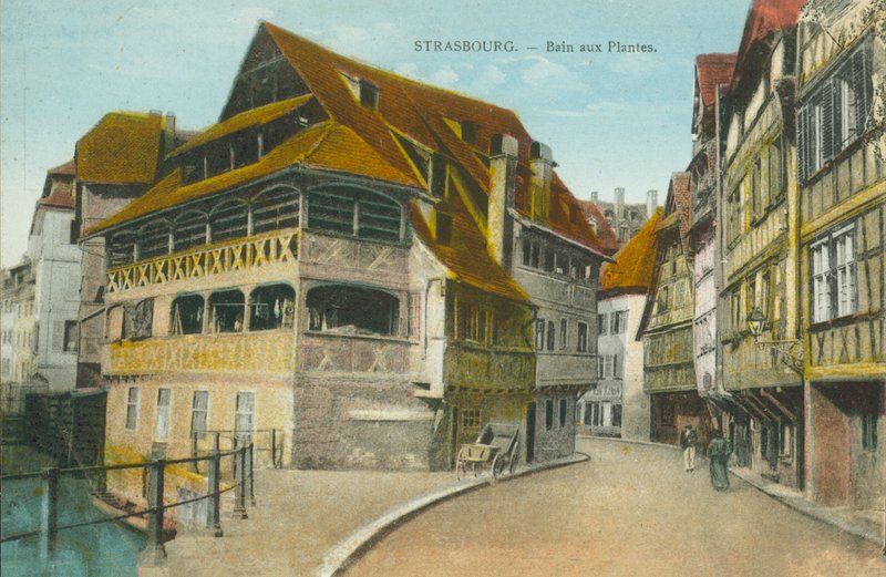 Strasbourg: Bain aux Plantes (värikuva) tekijältä French Photographer