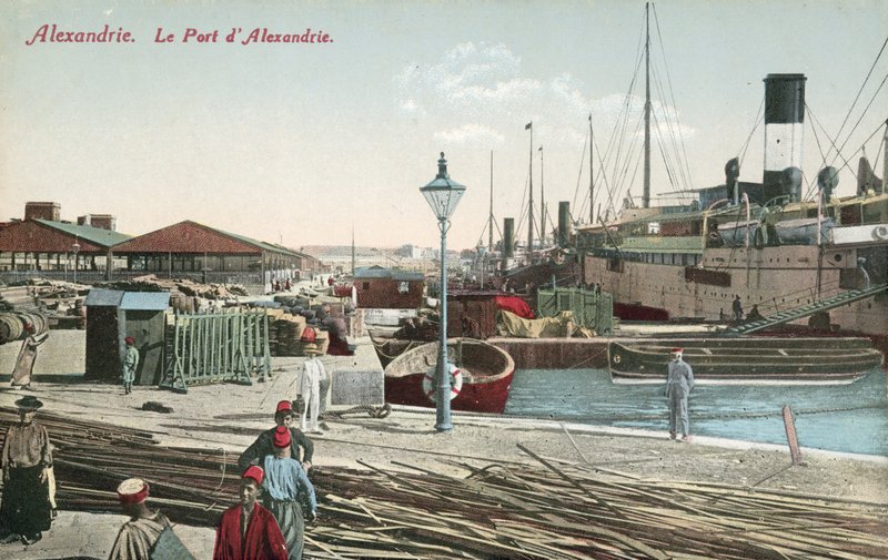 Port, Alexandria (värikuva) tekijältä French Photographer