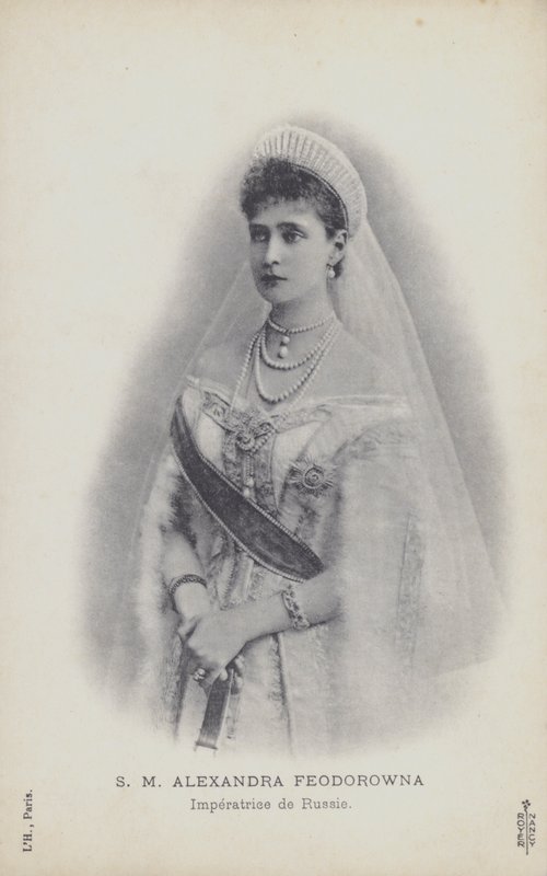 Venäjän tsaaritar Aleksandra (m/v kuva) tekijältä French Photographer