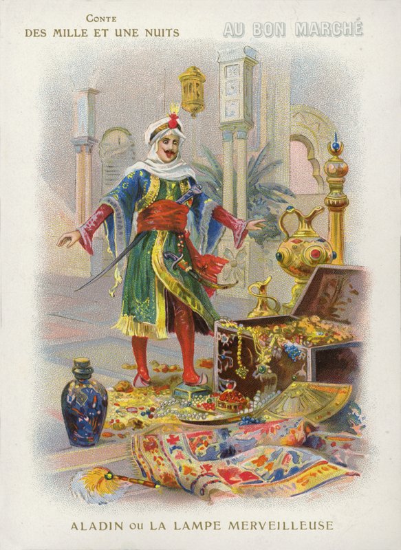 Aladdin ja maaginen lamppu tekijältä French School