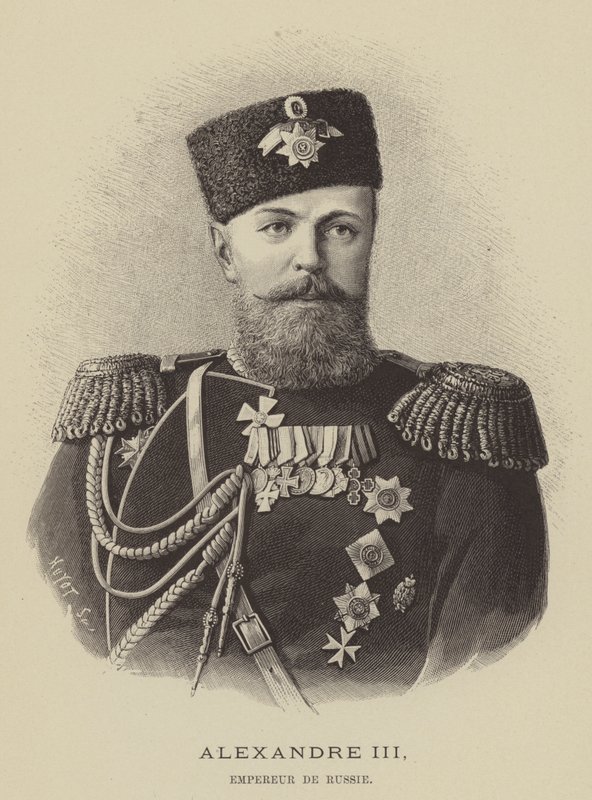Aleksanteri III, Venäjän keisari tekijältä French School