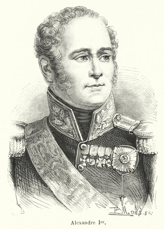 Alexandre Ier (kaiverrus) tekijältä French School