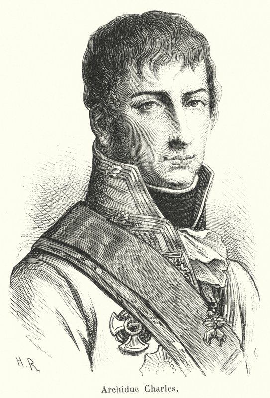 Arkkiherttua Charles (kaiverrus) tekijältä French School