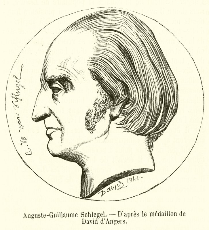 Auguste-Guillaume Schlegel (kaiverrus) tekijältä French School