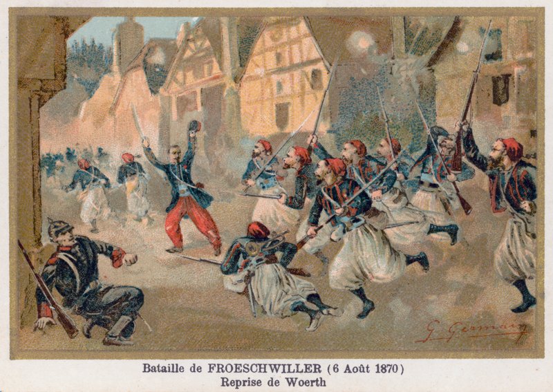 Froeschwillerin taistelu, Woerthin takaisinvaltaus tekijältä French School