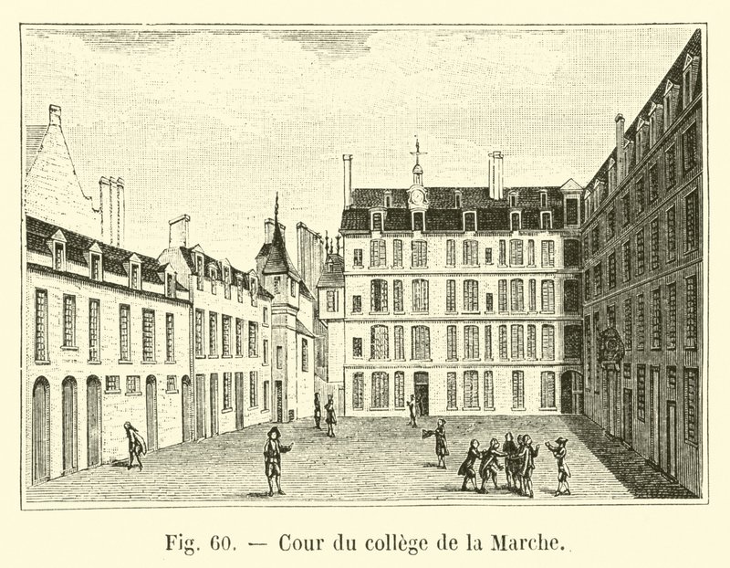Marchen yliopiston piha tekijältä French School
