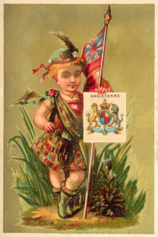 Englanti (chromolitho) tekijältä French School