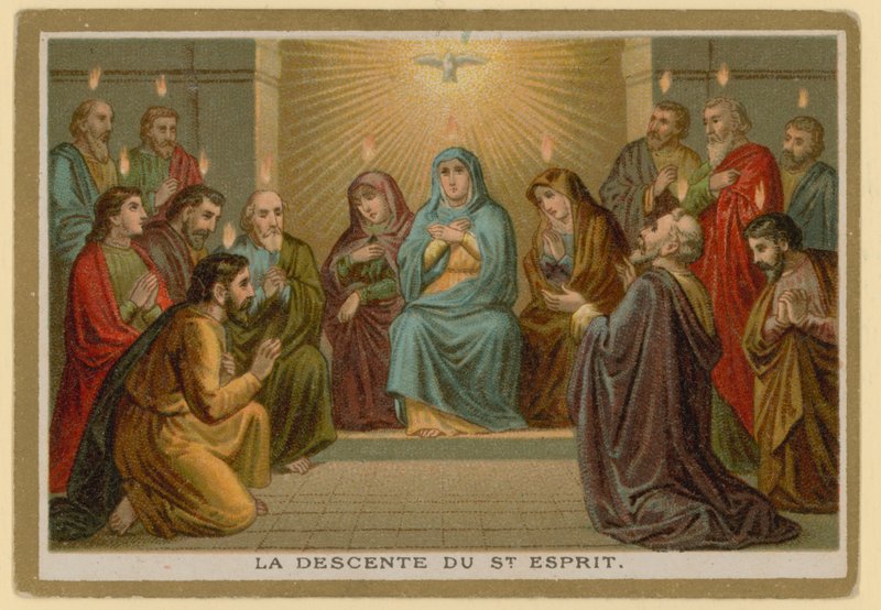 Episodi Jeesuksen Kristuksen elämässä (chromolitho) tekijältä French School
