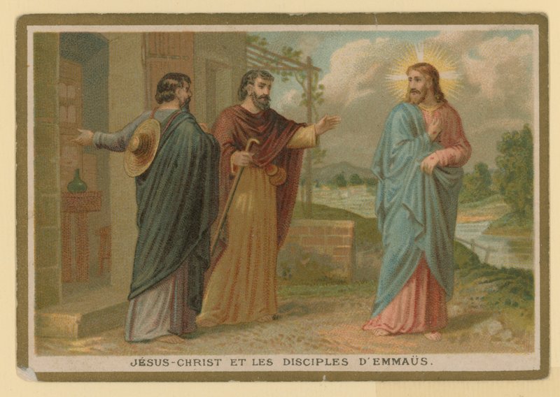 Episodi Jeesuksen Kristuksen elämässä (chromolitho) tekijältä French School