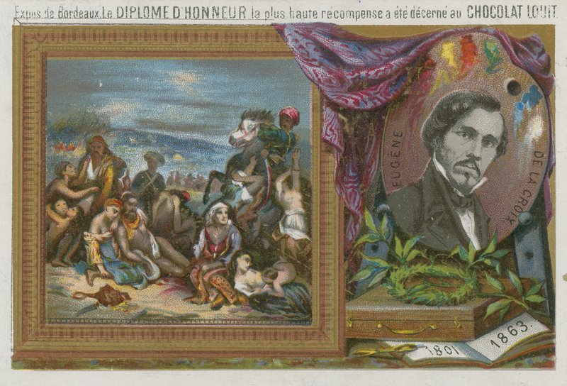 Eugene Delacroix (1801-1863) tekijältä French School