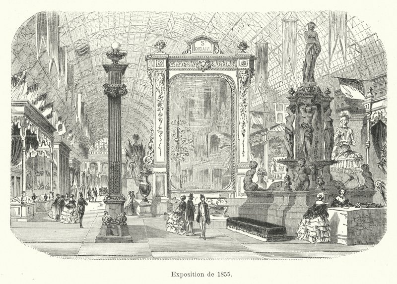 Exposition de 1855 (kaiverrus) tekijältä French School
