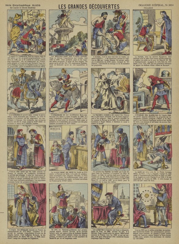 Suuria löytöjä (väri litho) tekijältä French School