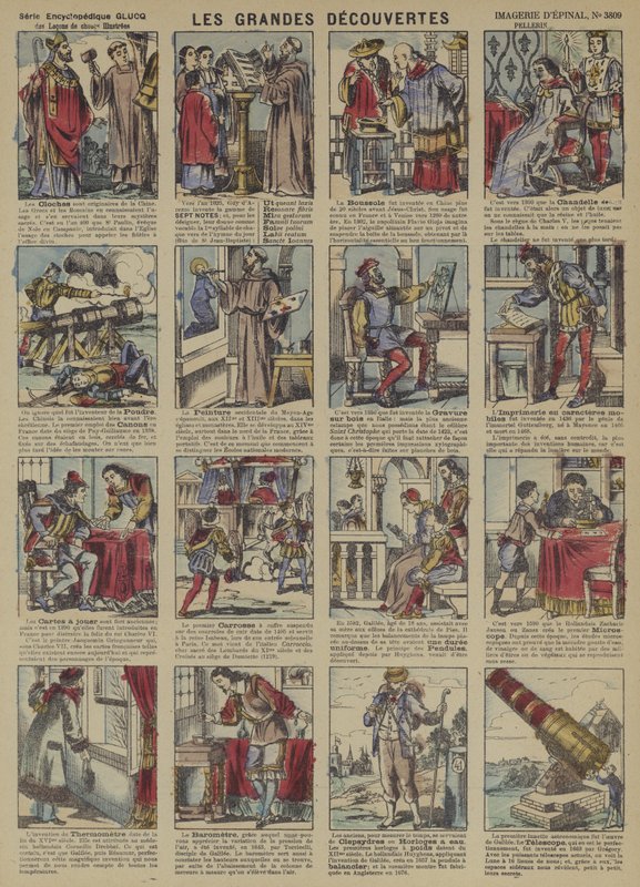 Suuria löytöjä (väri litho) tekijältä French School
