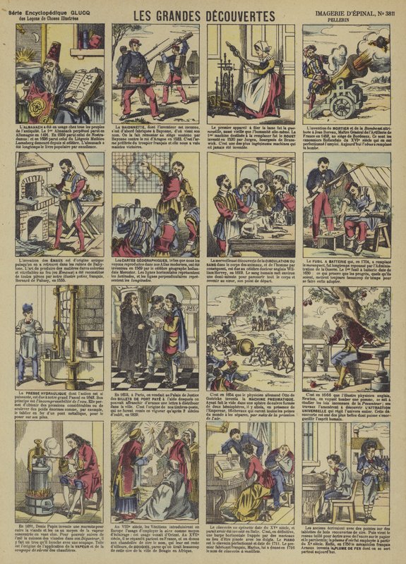 Suuria löytöjä (väri litho) tekijältä French School