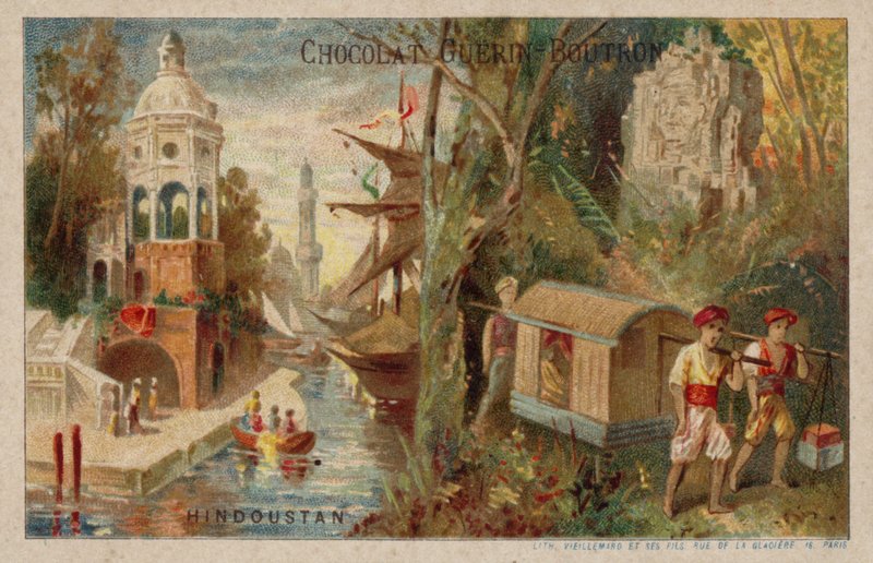 Hindustan (chromolitho) tekijältä French School