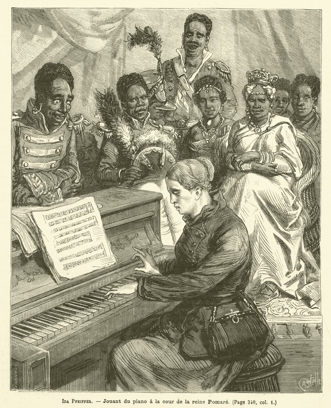 Ida Pfeiffer (kaiverrus) tekijältä French School