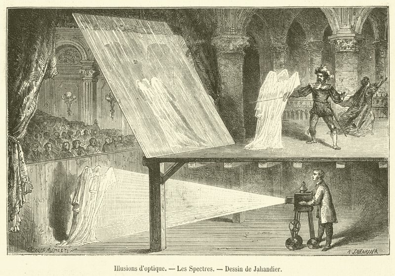 Optiset illuusiot, haamut (kaiverrus) tekijältä French School