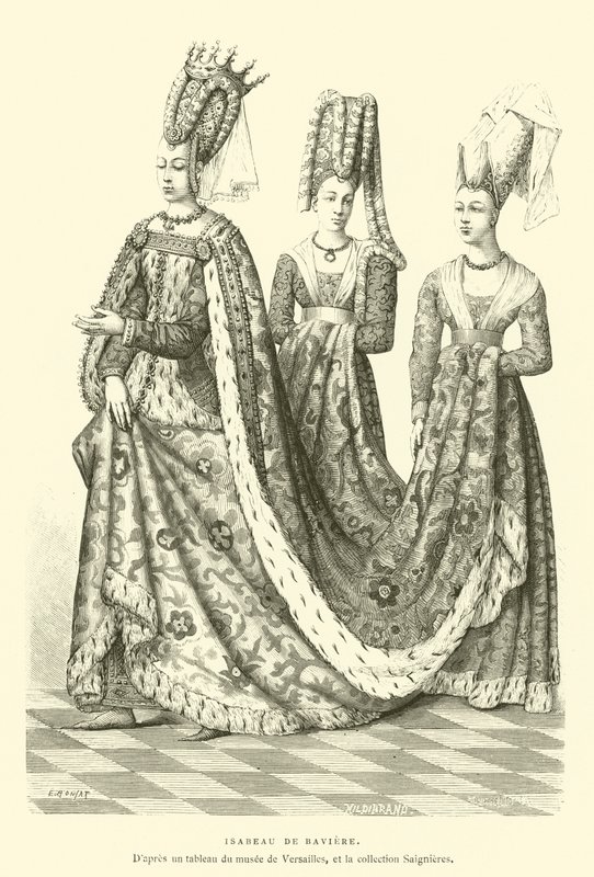 Isabeau of Baijeri (kaiverrus) tekijältä French School