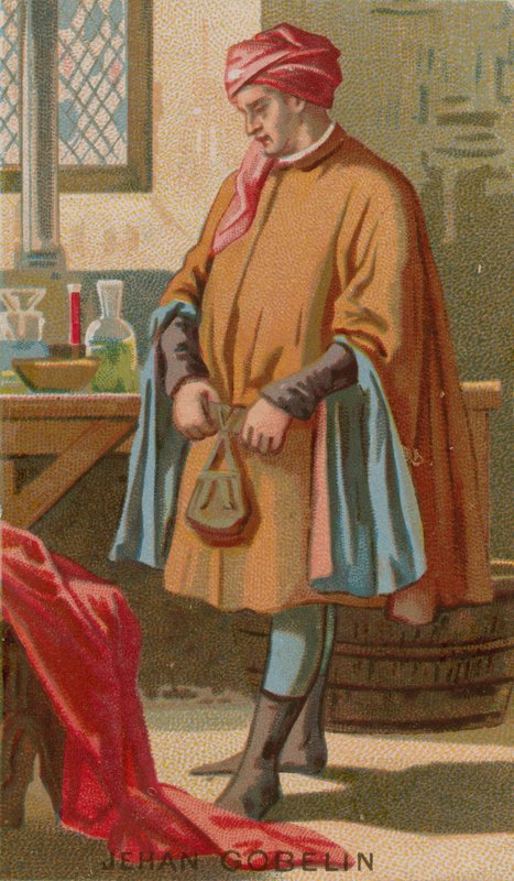 Jehan Gobelin, 1400-luvun ranskalainen värjäjä tekijältä French School