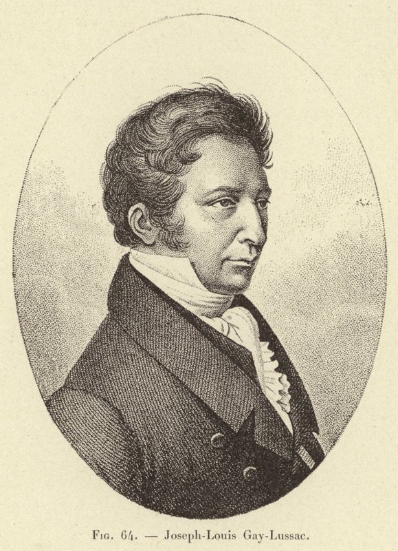 Joseph-Louis Gay-Lussac (kaiverrus) tekijältä French School