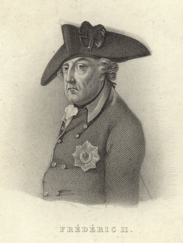 Preussin kuningas Frederick II tekijältä French School