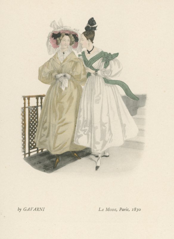 Muoti, Pariisi, huhtikuu 1830 tekijältä French School