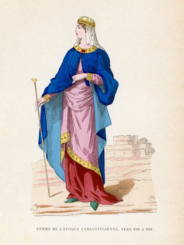 Nainen, 890-900 tekijältä French School
