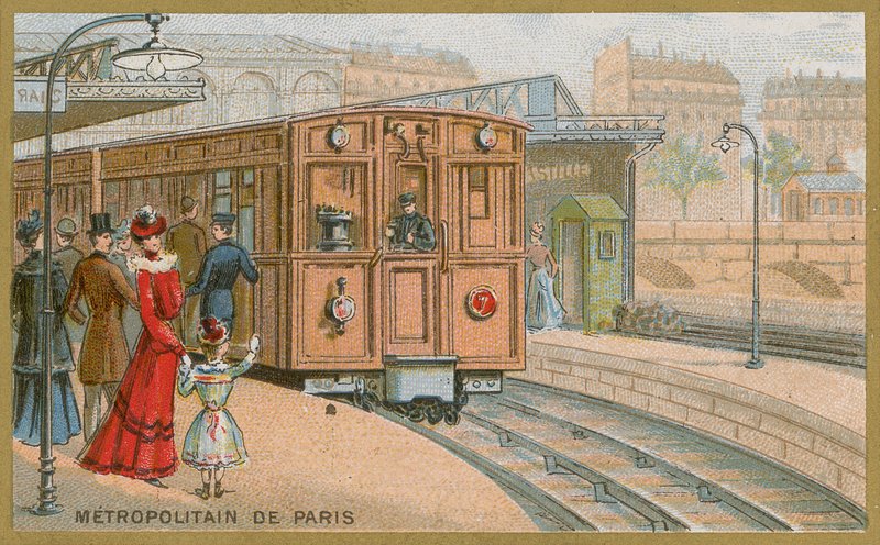 Pariisin metro tekijältä French School