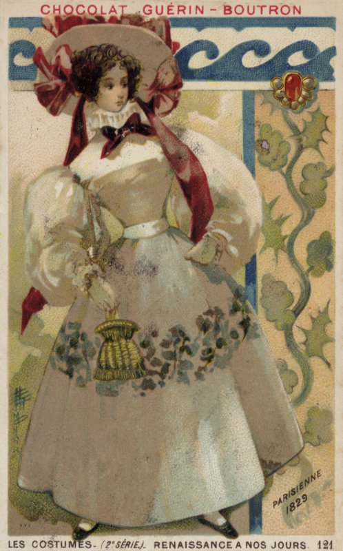 Pariisilainen muoti, 1829 tekijältä French School