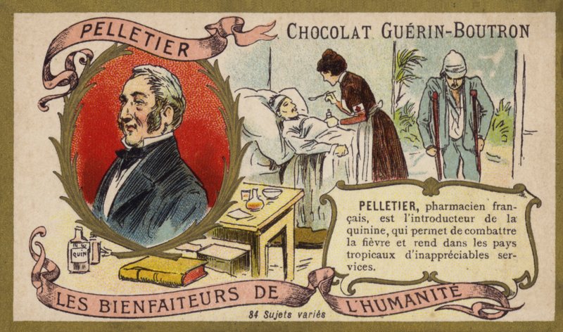 Pierre Joseph Pelletier, ranskalainen kemisti (chromolitho) tekijältä French School