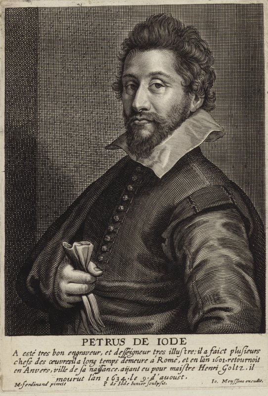 Pieter de Jode I:n muotokuva tekijältä French School