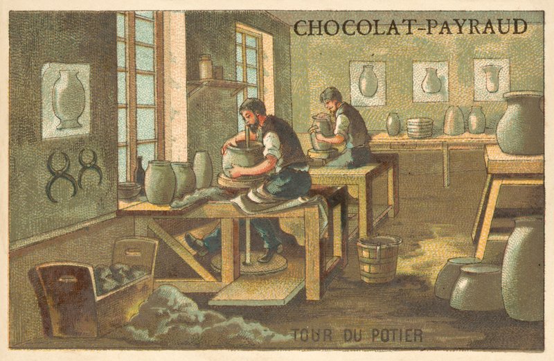 Potterin pyörä (chromolitho) tekijältä French School