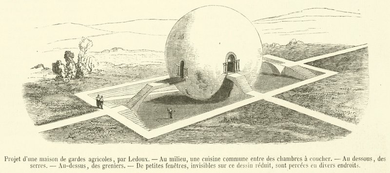 Maatalouden vartiotaloprojekti (kaiverrus) tekijältä French School