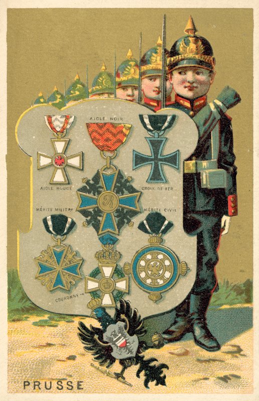 Preussi (chromolitho) tekijältä French School